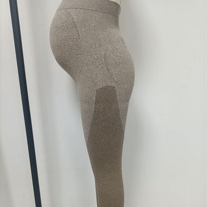 Pregnant Women Casual Solid Color Seamless Sports Yoga Pants