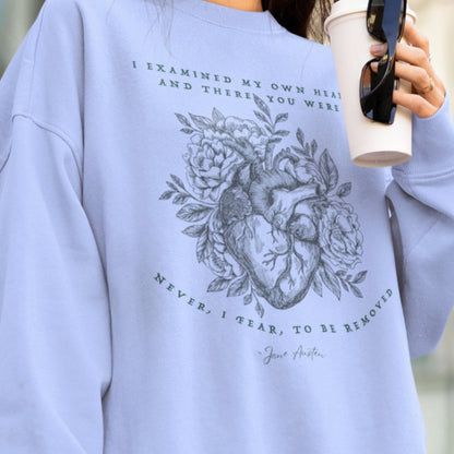 Women Loose Casual Floral Letter Print Round Neck Long Sleeve Sweatshirt