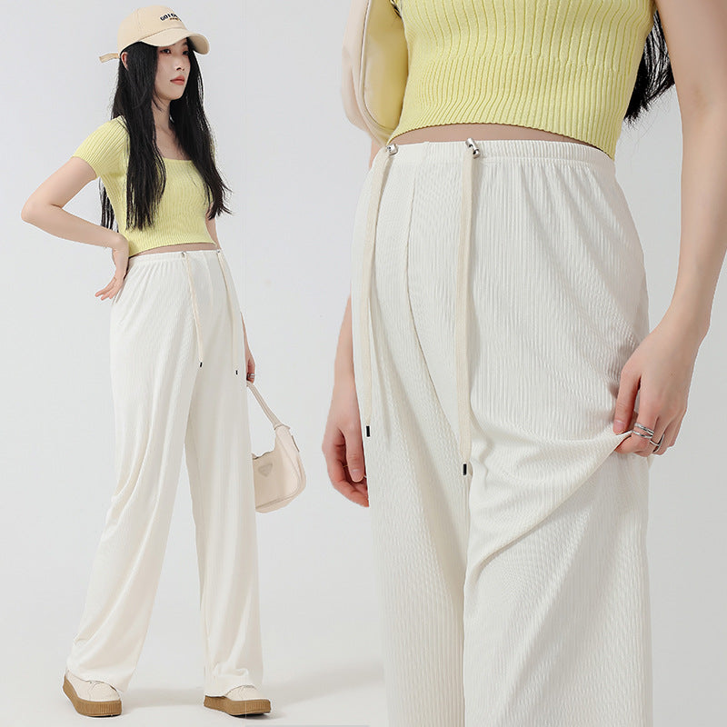 Pregnant Women Fashion Casual Loose Drawstring Pants