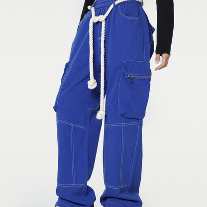 Women Street Casual Pocket Cargo Pants