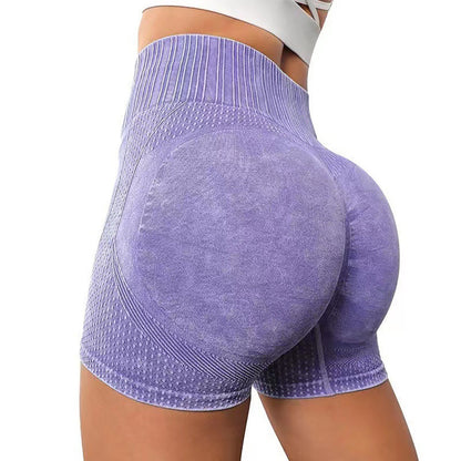 Pantalones de yoga deportivos, transpirables, de secado rápido y ajustados, de cintura alta, a la moda para mujer