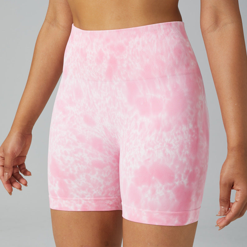 Pantalones de yoga deportivos ajustados de cintura alta y elásticos informales a la moda para mujer