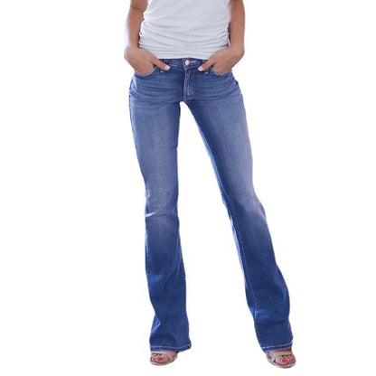 Vaqueros holgados casuales de moda para mujer