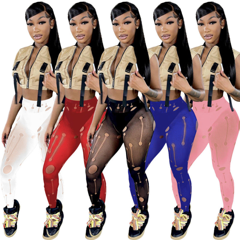 Als286 Pantimedias casuales, sexys, de moda, para primavera y verano, en 5 colores