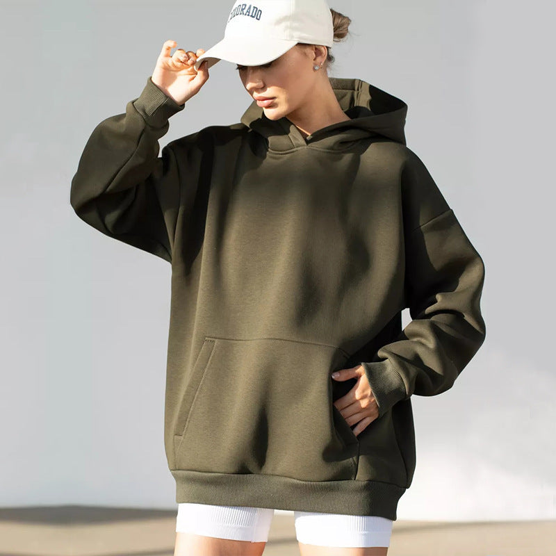 Autumn Winter Women Casual Loose Long-Sleeved Hoodies