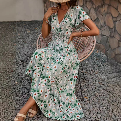 Vacation Women Casual Maxi Dress