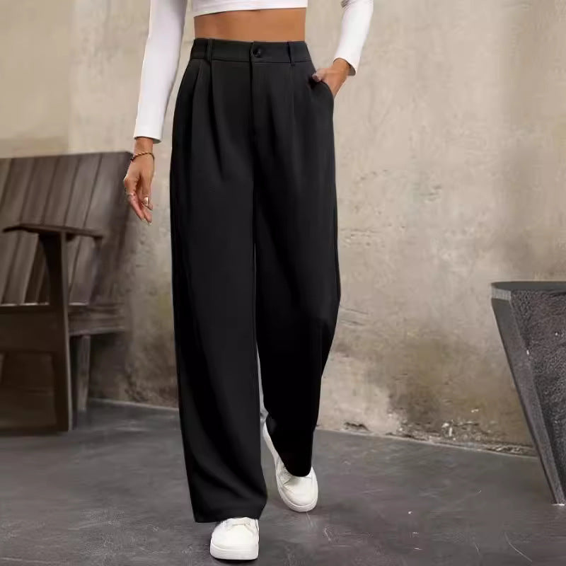 Women Casual High Waist Loose Pants