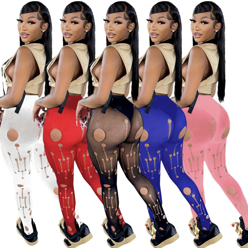 Als286 Pantimedias casuales, sexys, de moda, para primavera y verano, en 5 colores