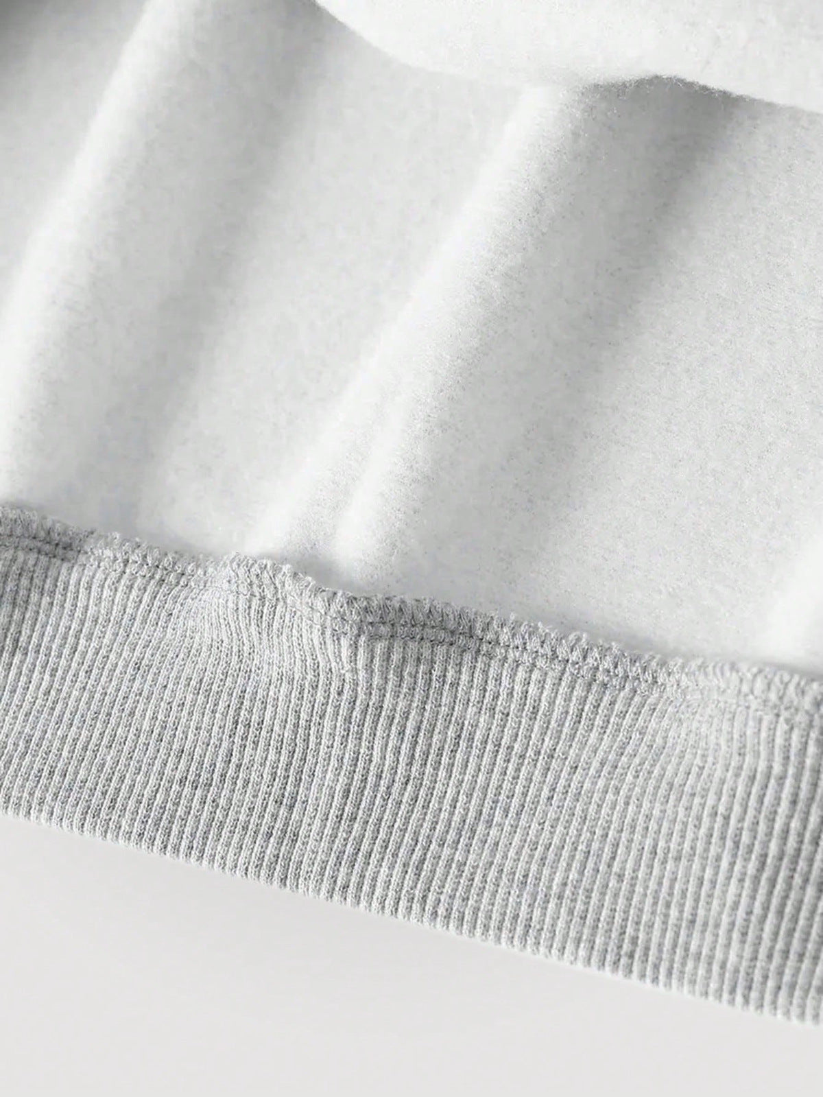 Sudadera informal holgada de manga corta con cuello en V para mujer