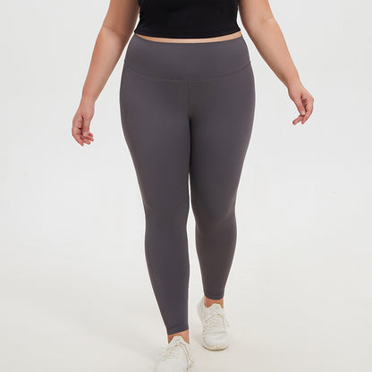 Women Fashion Casual Plus Size High Waist Tight Hip Yoga Pants