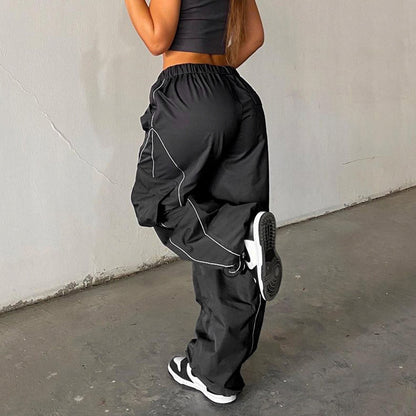 Women Street Casual Pocket Cargo Pants