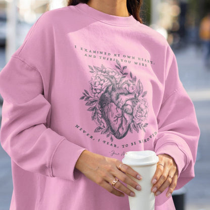 Women Loose Casual Floral Letter Print Round Neck Long Sleeve Sweatshirt