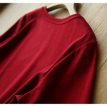 Women Fashion Casual Letter Printing Short Sleeve Dress