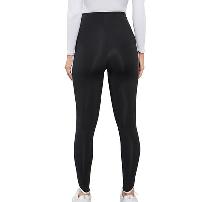 Leggings de yoga elásticos de cintura alta y cadera para mujeres embarazadas