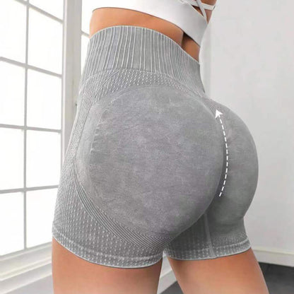 Pantalones de yoga deportivos, transpirables, de secado rápido y ajustados, de cintura alta, a la moda para mujer