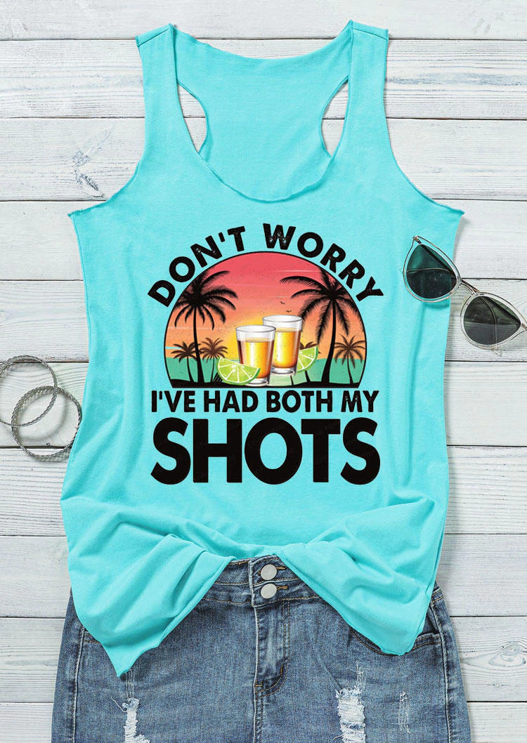 Women Fashion Lived By The Moon Loved By The Sun Moon Printed Casual Tank Top