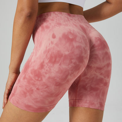 Pantalones de yoga deportivos ajustados de cintura alta y elásticos informales a la moda para mujer