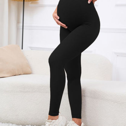 Pregnant Fashion Casual High Waist High Elastic Quick-Drying Hygroscopic Yoga Leggings