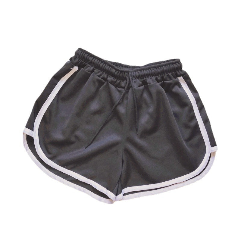 Women Casual Loose Thin Drawstring Sports Shorts