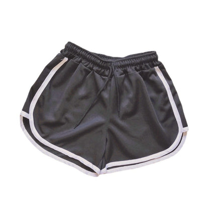 Women Casual Loose Thin Drawstring Sports Shorts
