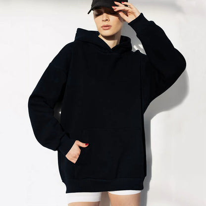 Autumn Winter Women Casual Loose Long-Sleeved Hoodies