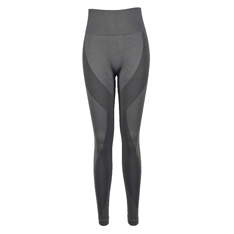 Pantalones deportivos ajustados de cintura alta para mujer, informales, de secado rápido y ajustados, de nueve minutos