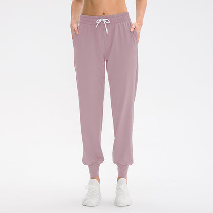 Women'S Loose Casual Drawstring Elastic Running Sports Pants