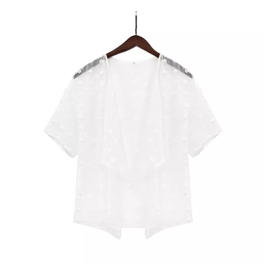 Traje de baño de bikini de color sólido informal a la moda para mujer, protector solar, top