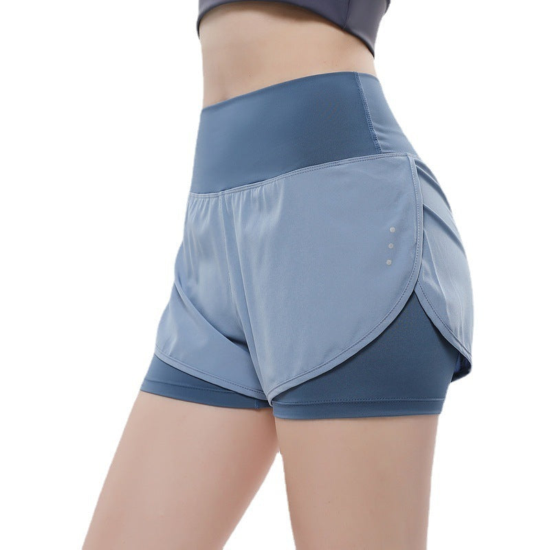 Women'S Casual Yoga High Waist Sports Shorts