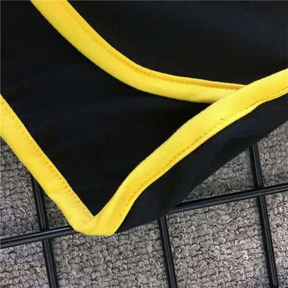 Women Casual Fashion Letter Print Short Sleeves T-shirt And Drawstring Shorts Two Piece Set