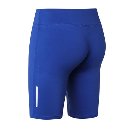 Women'S Casual Fitness Quick-Drying Tight Sports Cropped Biker Shorts