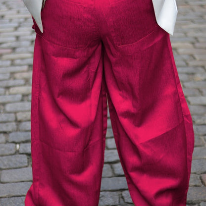 Women Spring Fashion Solid Colid Casual Street Detachable Pocket Wide Leg Cargo Pants