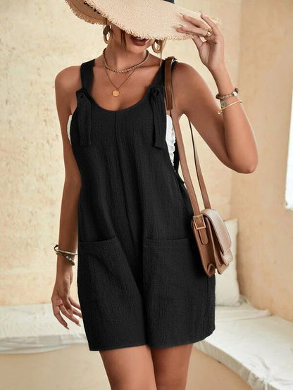 Women'S Casual Fashion Suspenders Romper