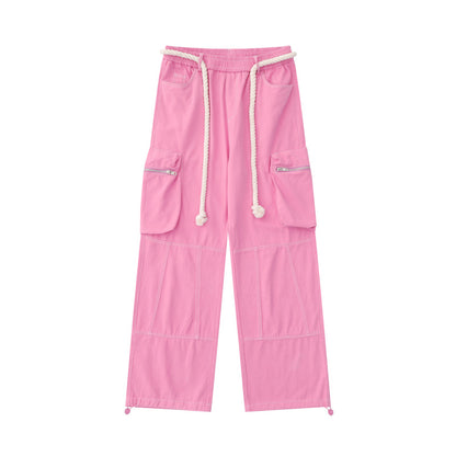 Women Street Casual Pocket Cargo Pants
