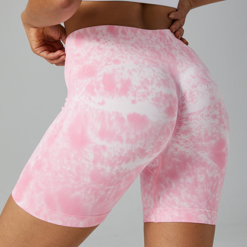 Pantalones de yoga deportivos ajustados de cintura alta y elásticos informales a la moda para mujer