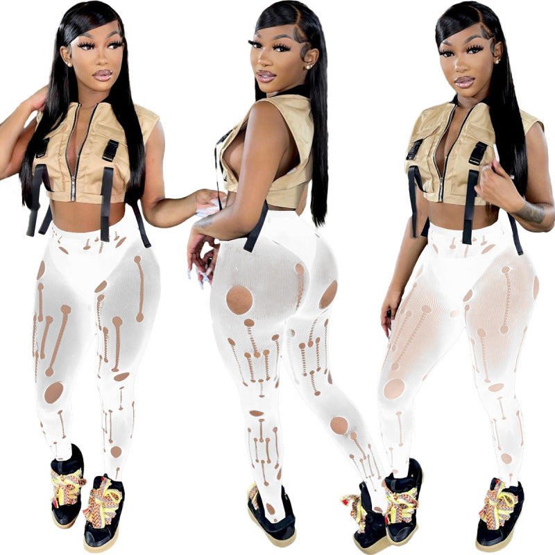 Als286 Pantimedias casuales, sexys, de moda, para primavera y verano, en 5 colores