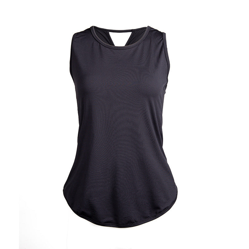 Chaleco deportivo de yoga transpirable e informal para mujer