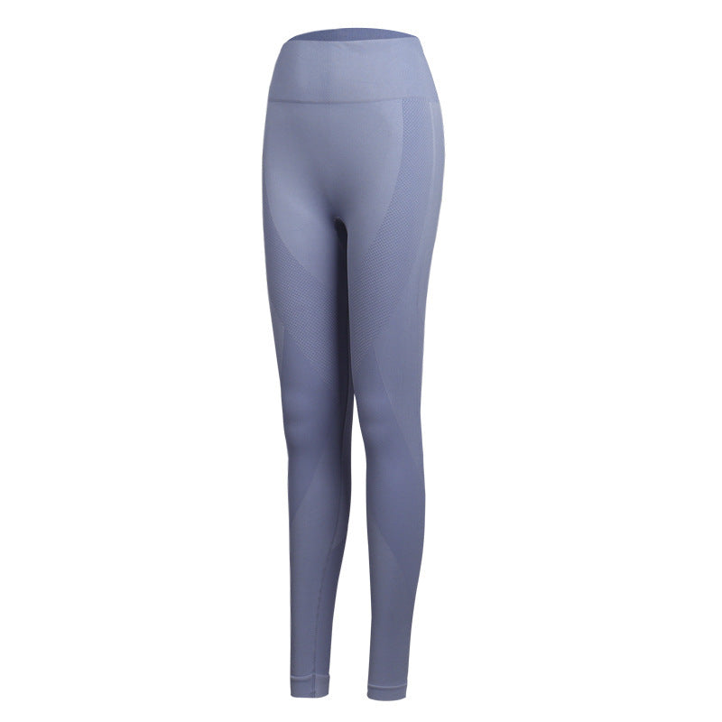 Pantalones deportivos ajustados de cintura alta para mujer, informales, de secado rápido y ajustados, de nueve minutos