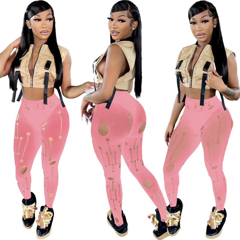 Als286 Pantimedias casuales, sexys, de moda, para primavera y verano, en 5 colores