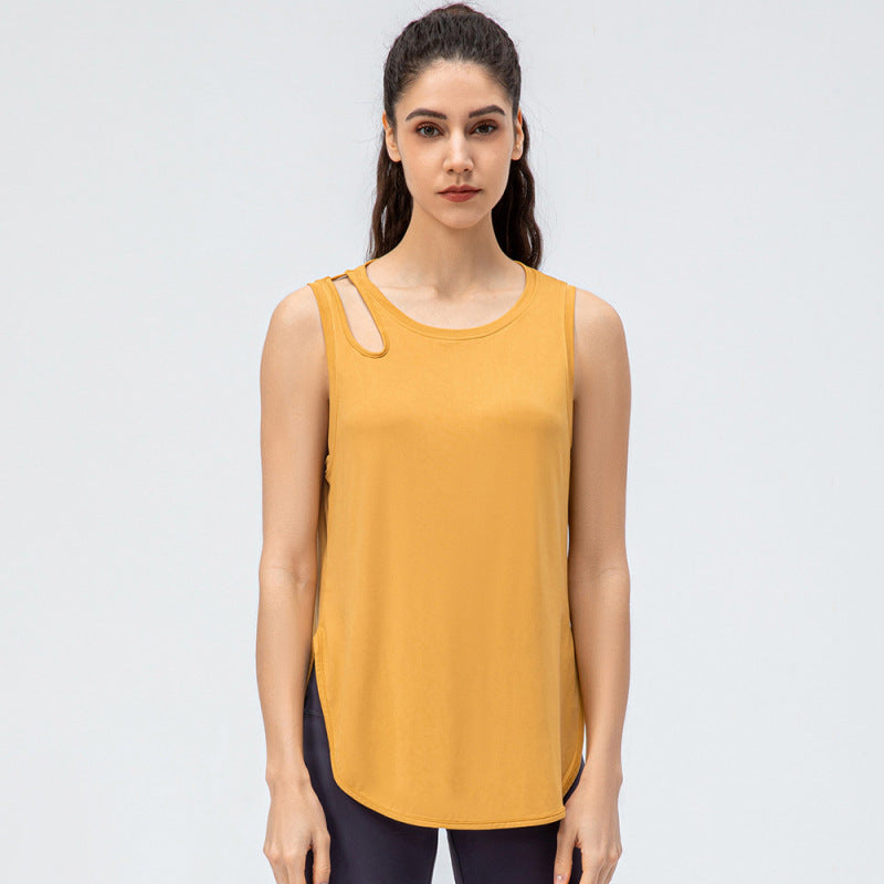 Women'S Loose Casual Quick Dry Breathable Yoga Sports Vest