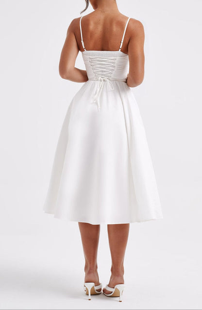 Candela Midi Dress - Ivory