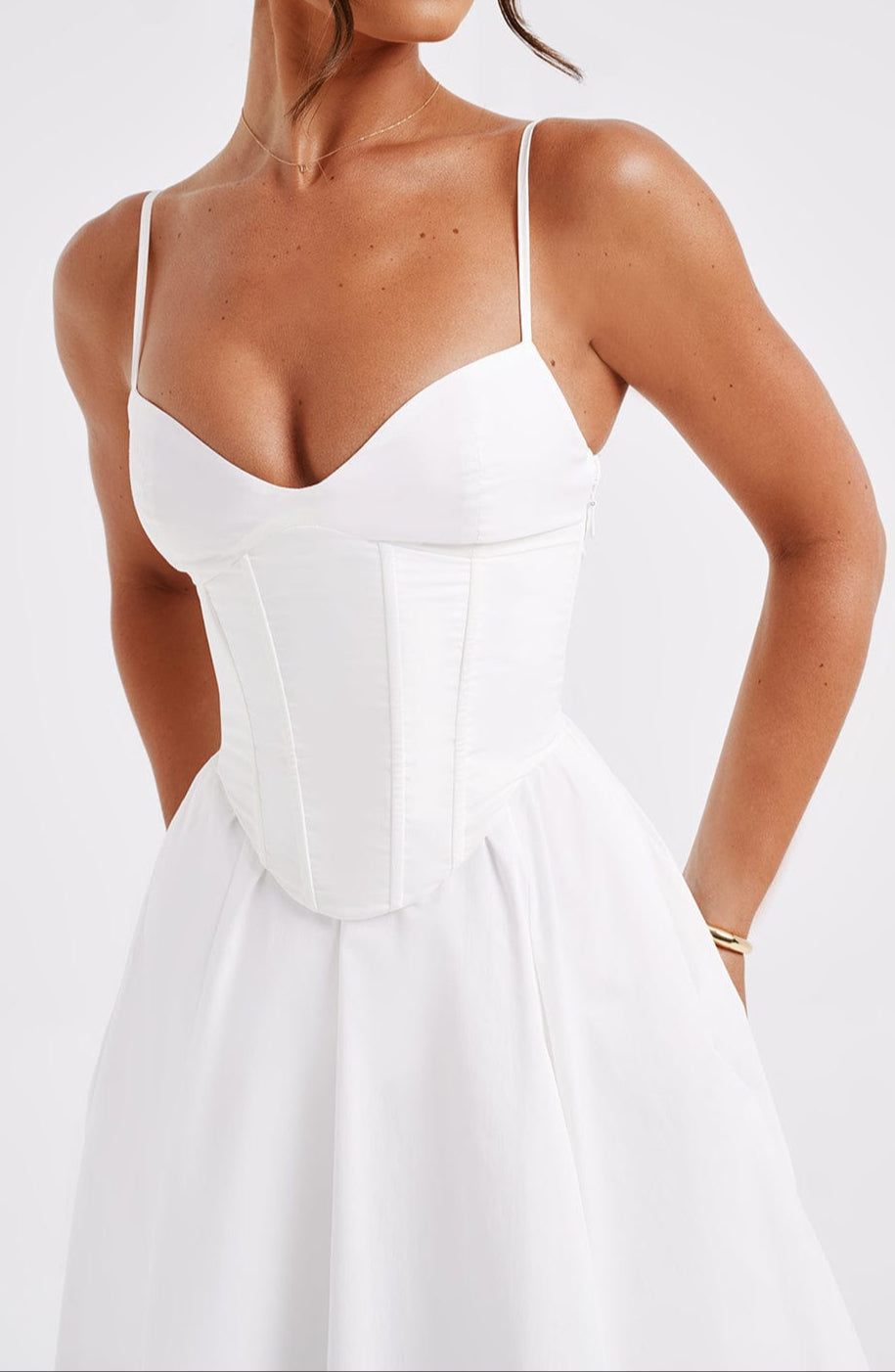 Candela Midi Dress - Ivory
