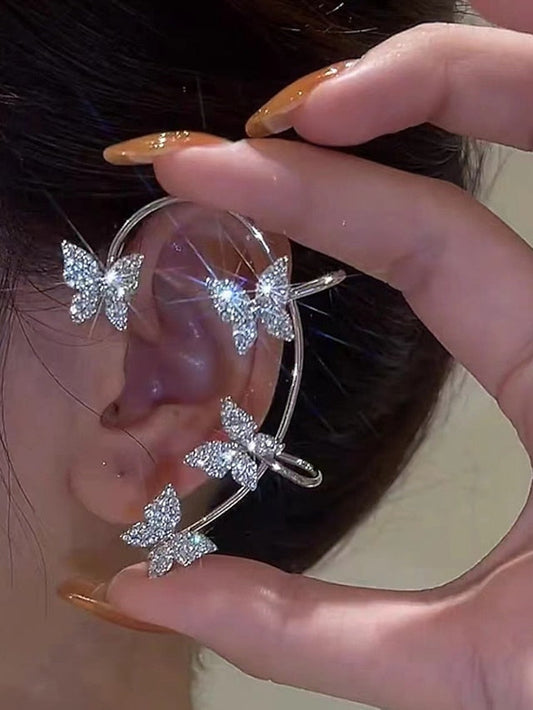 Earring Fashion Street Butterfly Earring (one piece) for Women