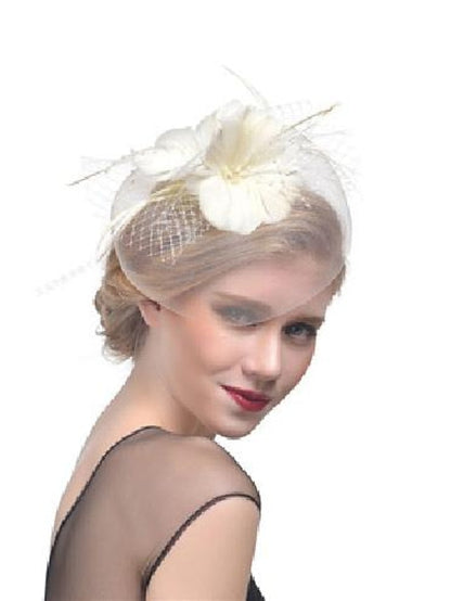 Hair Clip Party Party Solid Color Headwear / Beige / Black / Gray / Fall / Winter for Women