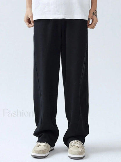Men's Paneled Loose Casual Pants