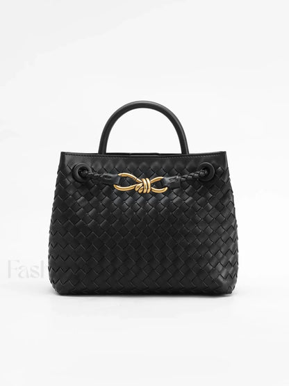 Metal Twist Detail Handle Bag