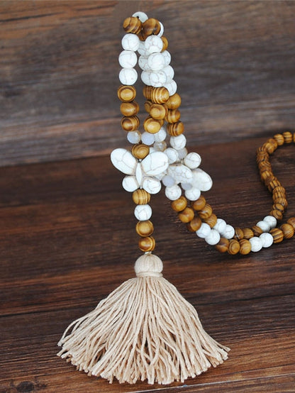 1pc Necklace For Street Dailywear Daily Wooden Crystal Wood Heart Star Butterfly Brown / Fall / Winter / Spring / Summer / Vintage for Women