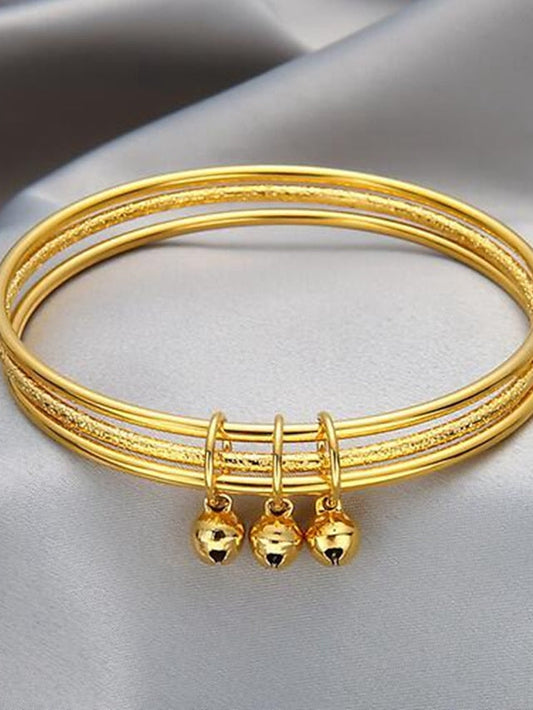Bracelet Bangles Classic Fashion Fashion Personalized Alloy Bracelet Jewelry Gold For Daily Date for Women