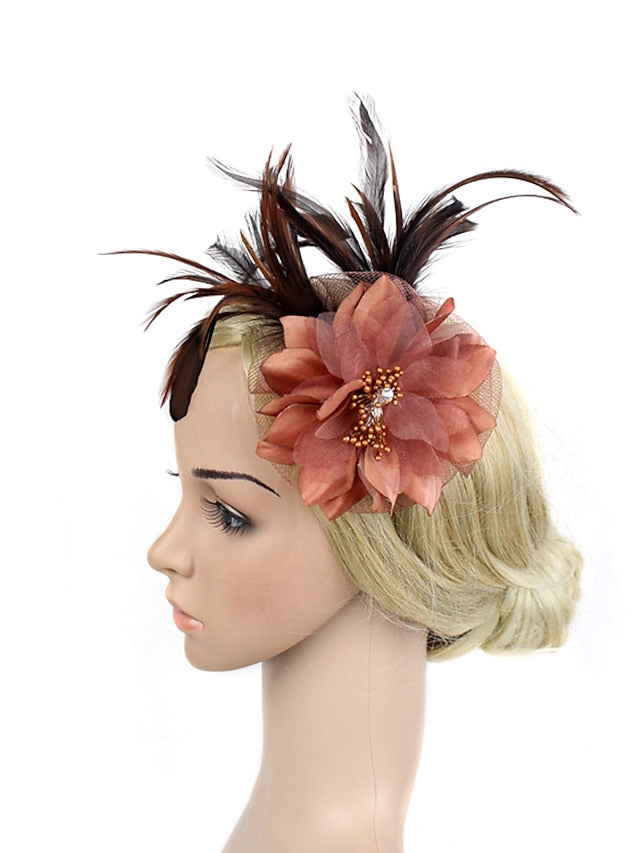 Hair Clip Chic & Modern Party Pure Color Headwear / Yellow / Purple / Fall / Winter / Spring for Women