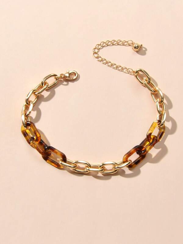 Minimalist Link Bracelet for Women